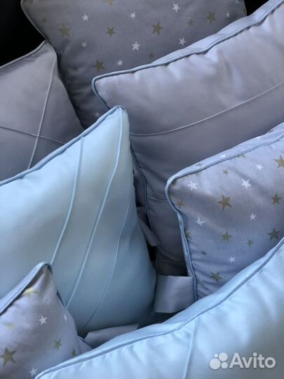 Бортики в детскую кроватку