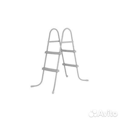 Лестница для бассейнов до 84см, 2 ступеньки, без п