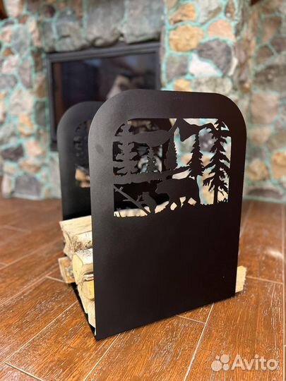 Дровница для камина