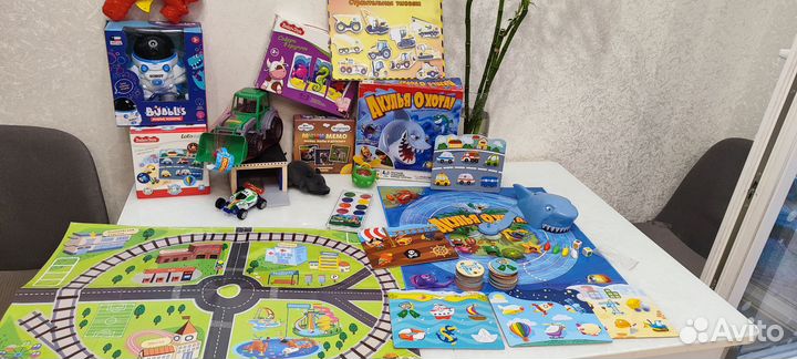 Развивающие игрушки пакетом 3-4 года