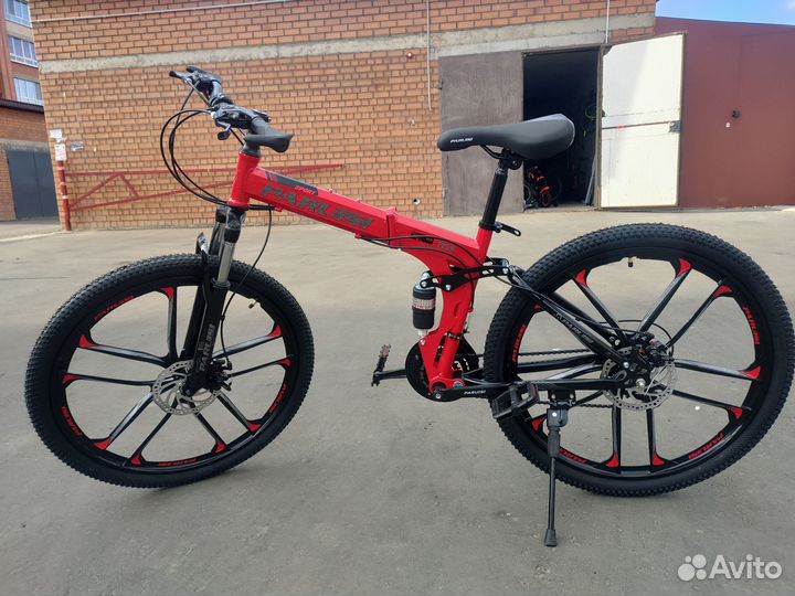 Складные двухподвессные велосипеды на литье