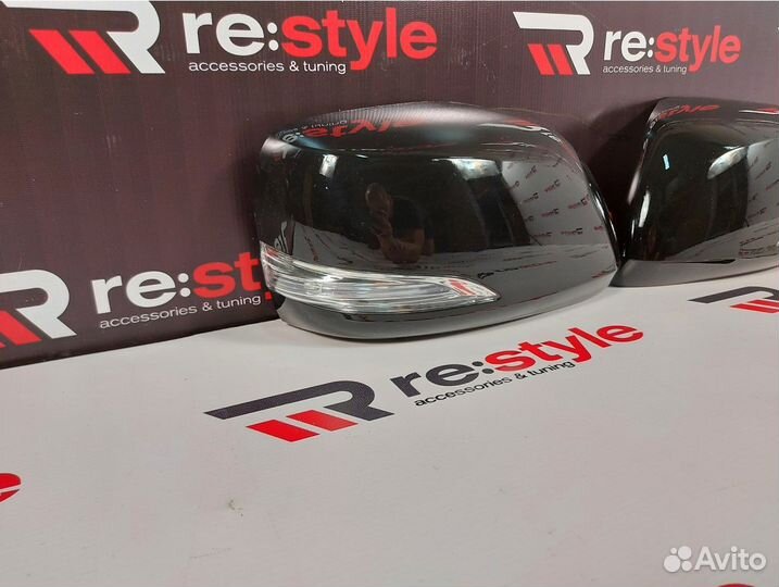 Накладки на зеркала Lexus LX570 2008-2011 U623