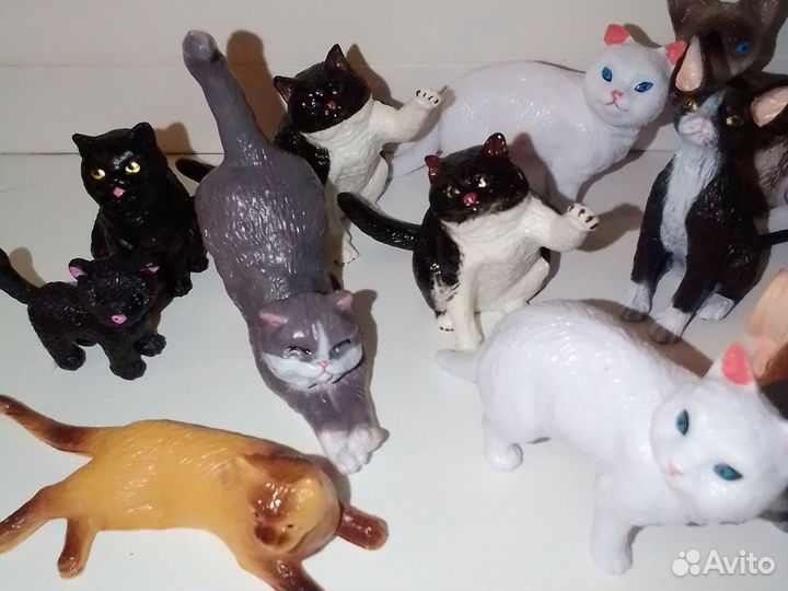 Фигурки кошек для кукол Барби, 16 штук, лотом