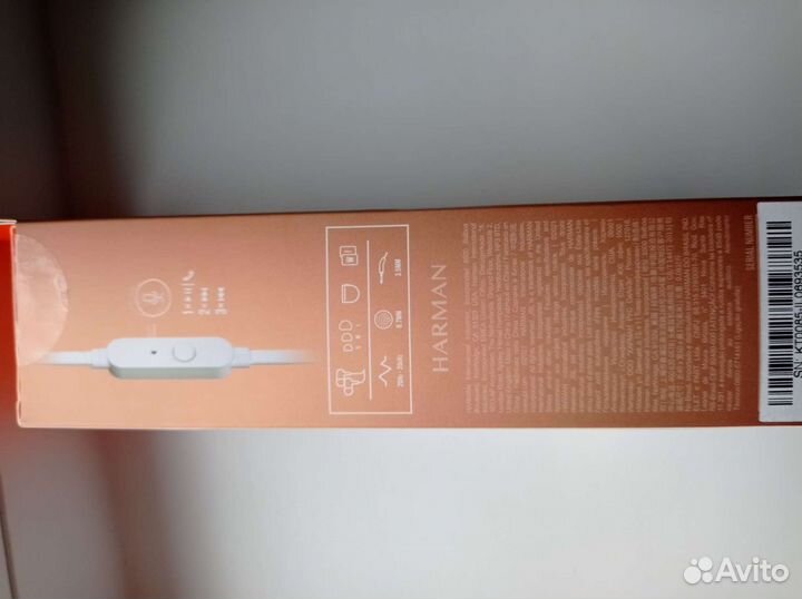 Новые наушники, в упаковке