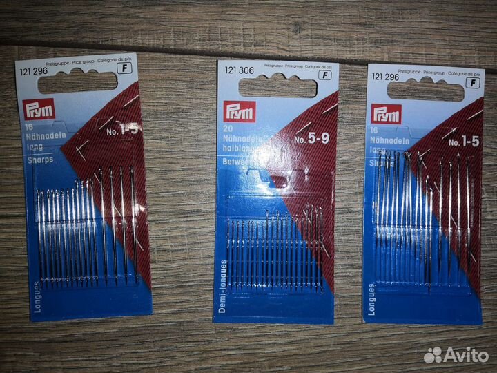 Иглы prym производство Германия