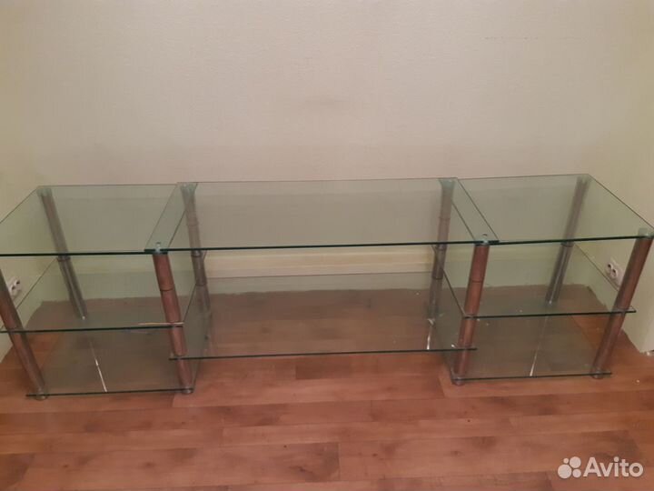 Стеклянная полка