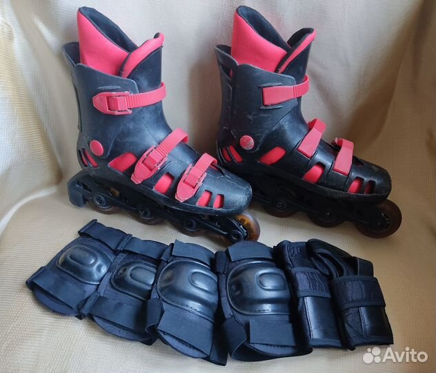Роликовые коньки, размер 41/41,5