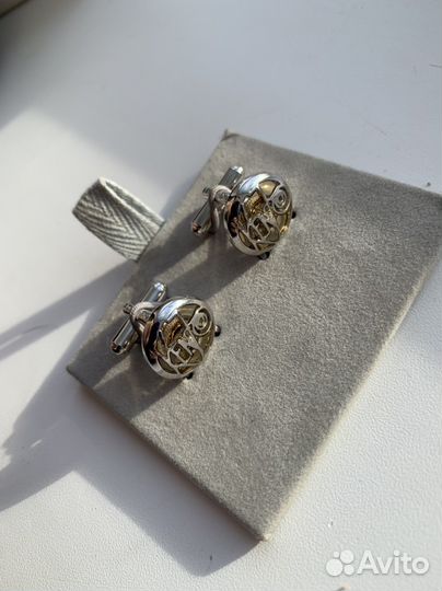 Набор запонки и галстук kenzo