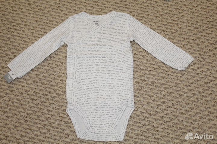 Боди для мальчика Carters, 18 мес