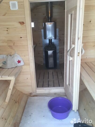 Баня с прорубью