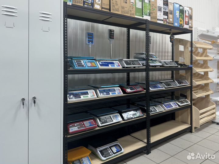 Стеллажи металлические в ассортименте