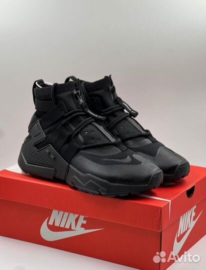 Мужские кроссовки Nike Air Huarache Gripp Black