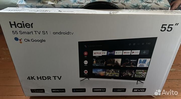 Телевизор haier 55 SMART tv s1