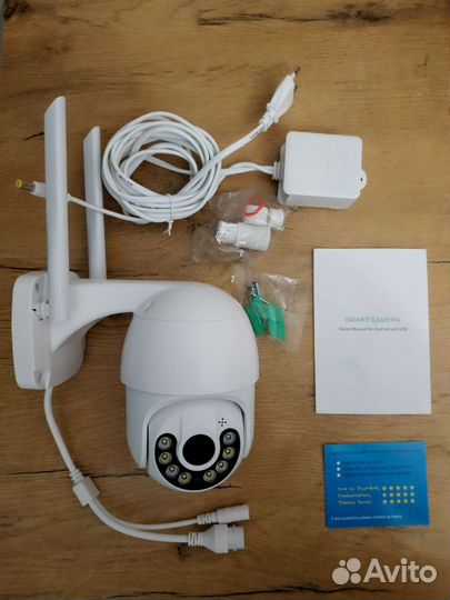 Камера видеонаблюдения wifi, уличная, новая