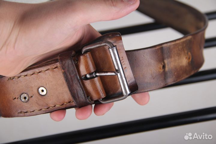 Армейский винтажный ремень