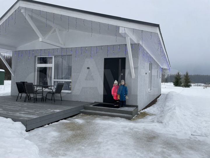 Дом 124 м² на участке 20 сот.