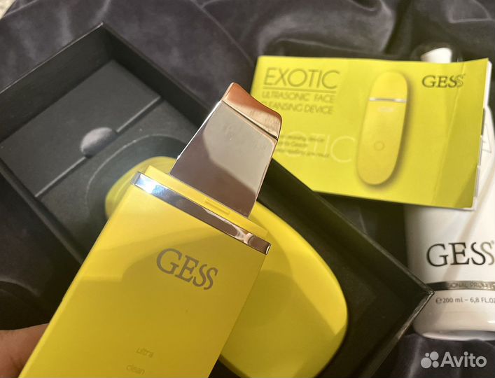 Ультразвуковой аппарат для чистки лица gess exotic