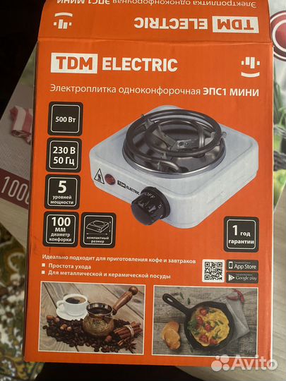 Электроплита новая