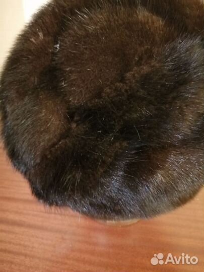 Шапка норковая женская