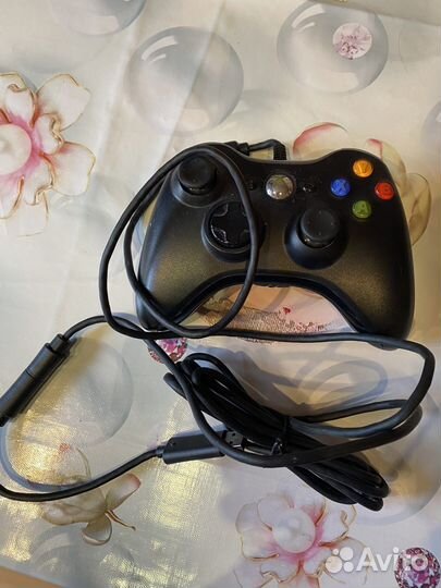 Геймпад xbox 360 проводной
