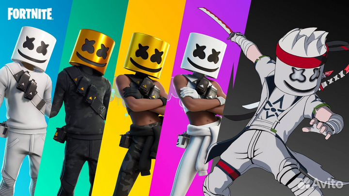 Скин marshmello fortnite