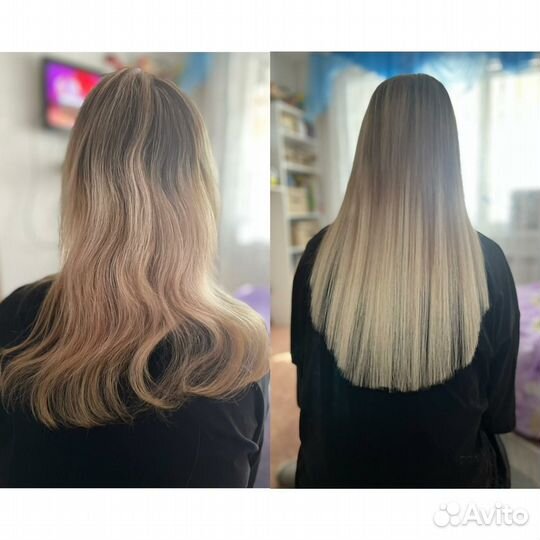 Наращивание волос термволокном