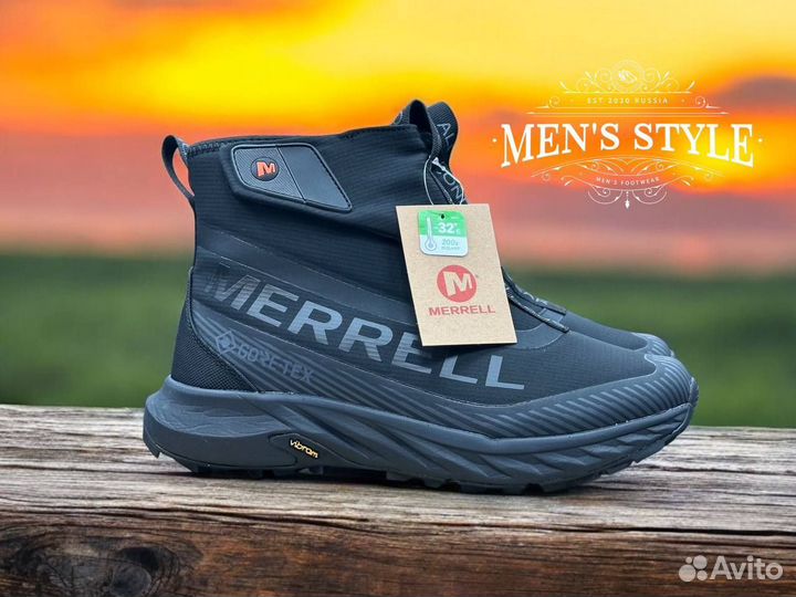 Кроссовки зимние Merrell gore tex