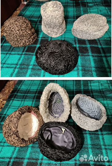 Меховые шапки бу, можно для рукоделия