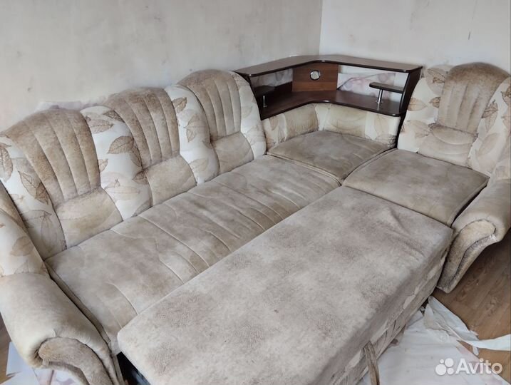 Угловой диван бу бесплатно