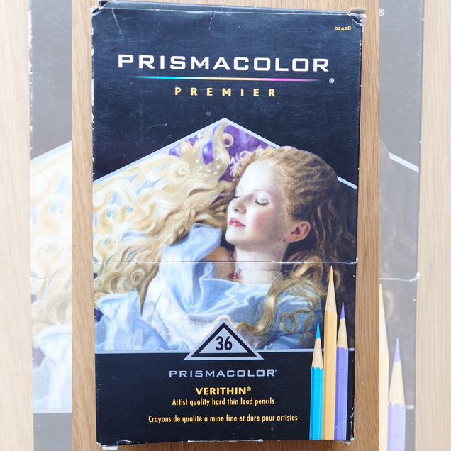 Prismacolor Verithin 36 — карандаши для деталей