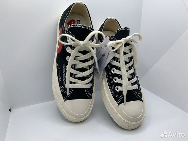 Converse comme des garcons чёрные