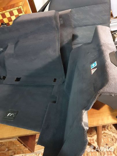 Обшивка багажника на Mercedes w210