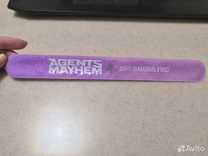 Гибкий браслет Agents of Mayhem