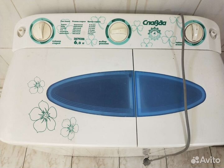 Стиральная машина полуавтомат