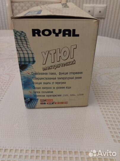 Утюг Royal HG-1009 новый