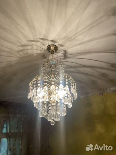 Хрустальная люстра СССР