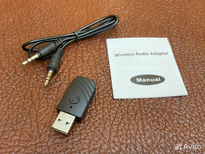 Bluetooth 5.0 адаптер с аудио разъемом - новый