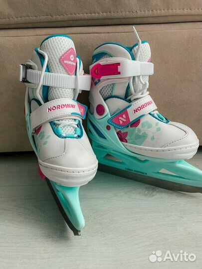 Коньки детские nordway 26 31