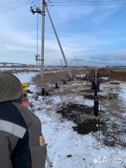 Свайно винтовой фундамент под ключ