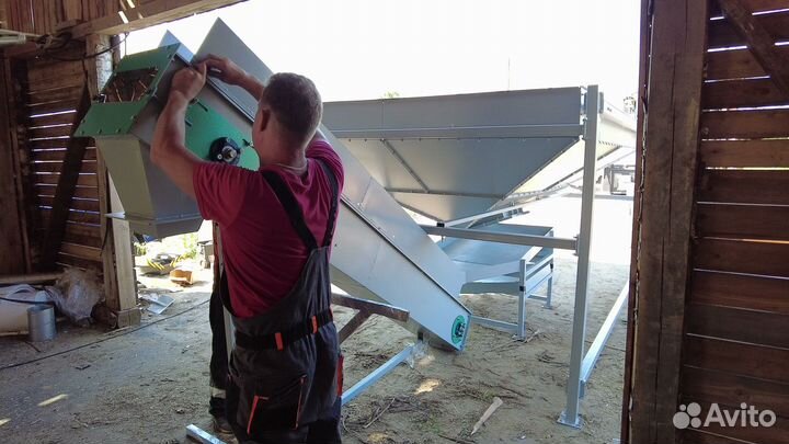 Линия фасовки угля,овощей,пеллет,кормов,макарон