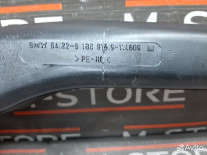 Воздуховод печки передний левый Bmw 5-Series E39