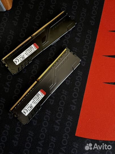 Оперативная память DDR4 Hyper X Fury 8gb 2400 мгц