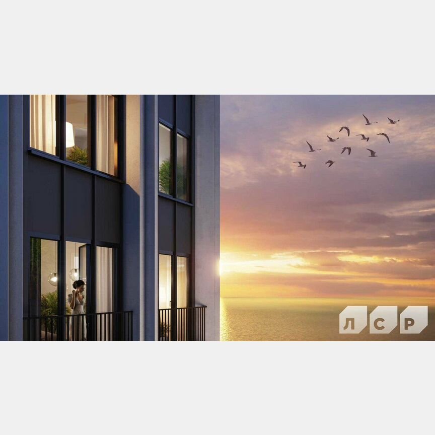 2-к. квартира, 57,3 м², 6/14 эт.