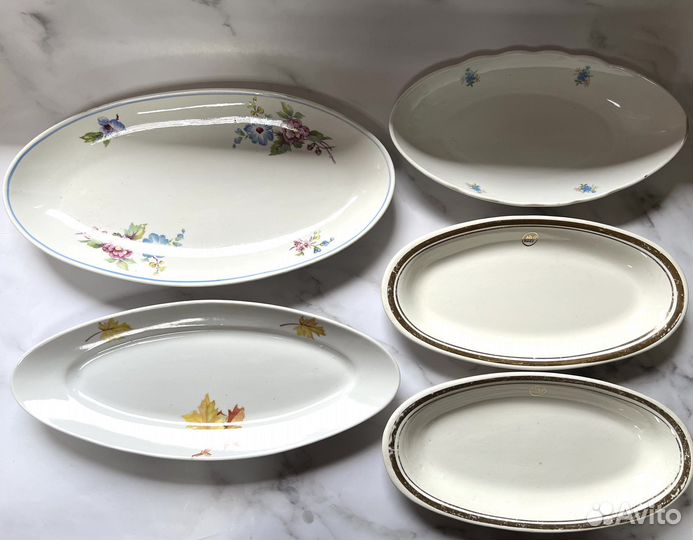 Набор тарелок (селедочниц)