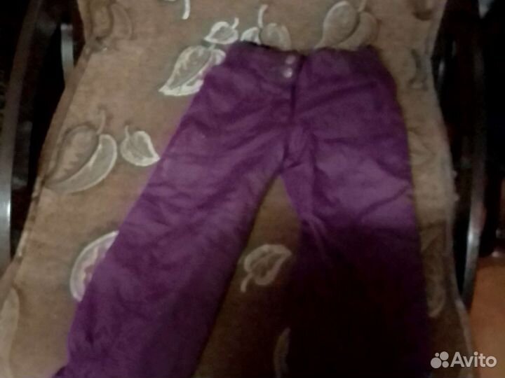 Детские теплые штаны