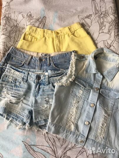 Шорты джинсовые,размер 42-44