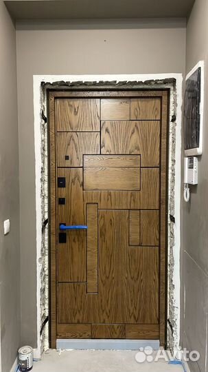 Ремонт и реставрация входных металлических дверей