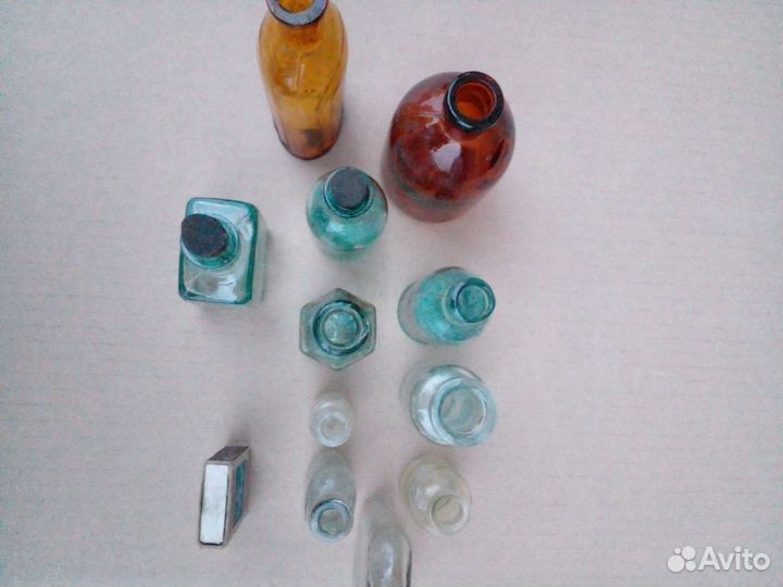 Бутылочки аптечные