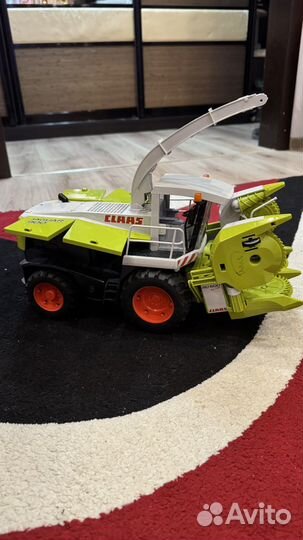 Брудер bruder игрушки комбайн