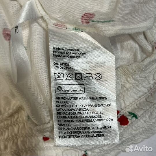 Топ детский для девочки h&m 158-164 12-14лет